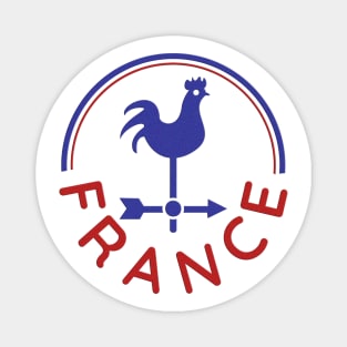 French rooster France Magnet